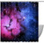 VAPOKF Shower Curtain for Bathroom Decor, Space Sky Waterproof Polyester Fabric Bath Curtain Set with 12 Hooks - 72x72 Inches