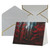 BAFAFA red forest Printed Greeting Note Cards Thank You Cards Blank Notecards Wtih Envelopes Holiday Cards For Christmas Birthdays Light Grey