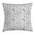 Ambesonne Floral Throw Pillow Cushion Cover, Abstract Sketchy Hand Drawn Garden Spring Flowers with Grey Backdrop Image, Decorative Square Accent Pillow Case, 16" X 16", Grey White