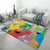 Cartoon Area Rug?Cute Elmo Kid Room Decor Non Slip Rugs?3X5Ft Washable Non Skid Large Carpet?for Boys Girls Bedroom Decor Room Carpewt 60X39In