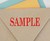 Sample Self Inking Rubber Stamp Office Stationary Custom Shiny Stamp