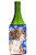 Caroline's Treasures SC9389LITERK Brittany Winter Snowflakes Holiday Wine Bottle Koozie Hugger, 750 mL, Multicolor