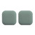 Square Door Knob Stopper, Door Bumper Pads Self-Adhesive 1.7 in, Elastic Wall Bumper, Thickened Rubber Wall Door Stop, Door Stopper Bumpers(Size:2pcs)