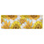 Augenstern Window Topper Curtain Summer-Floral-Sunflower-Love 54x18 inch Valance Short Curtain for Kitchen Windows/Bathroom/Living Room/Bedroom