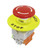 XUEFU Red Mushroom Cap 1NO 1NC DPST Emergency Stop Push Button Switch AC 660V 10A Switch Equipment Lift Elevator Latching Self Lock