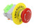 XUEFU Red Mushroom Cap 1NO 1NC DPST Emergency Stop Push Button Switch AC 660V 10A