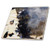 3D Rose Image of Beautiful Black and Gray Blue Ivory Granite Ceramic Tile, Multicolor