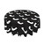 Round Tablecloth Halloween-Scary-Black-Eyes 60 Inch Polyester Table Cloth Table Cover for Dining Table,Parties,Camping