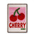 Vintage Tin Sign Cherry Fruit Metal Tin Sign Wall Art Home Decor Kitchen Poster Cafe Pub Plaque 8x6 Inch