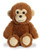 Aurora Monkey Plush, Brown