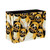Lyetny Desktop Pen & Pencil Storage Cups Pug Dogs Puppies Pet Pen Organizer Makeup Brush Holders Pencil Cup for Office College Home