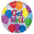 Anagram Get Well Foil Balloon, 18", Multicolored