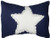 Bacati Stars Muslin Dec Pillow, Navy