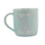 Paladone Off Duty Mermaid Mug - Coffee Mug Glitter Design - Shell Motif 10oz