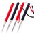 4 Pieces Telescopic Pointer Stick, Portable Teaching Pointer Teacher Pointer for Classroom Whiteboard, Extendable Pointer for Teachers, Coach, Presenter (Black & Red)