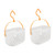 Cabilock Shower Organizer 2pcs Bathroom Hand Basket Hanging Plastic White Storage Basket Bath Baskets
