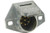 7-Way Connector Socket- Die Cast W/Solid Pins-(Pack of 1)