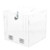 ERINGOGO Acrylic Donation Box with Lock Clear Ballot Suggestion Box Money Storage Container Raffle Box Tip Jar for Fundraising Voting Charity Ballot Contest Suggestions