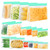Reusable Food Storage Bags, 16 Pack BPA Free Food Grade Reusable Freezer Bags, Reusable Gallon Bags, Reusable Sandwich Bags, Silicone Food Bags Leakproof Resealable for Meat Fruit Veggies Snacks