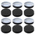 Hemoton 12pcs 70mm Wide Mouth Canning Lids Mason Jar Lids Reusable- Type Mason Jar Cover Storage Caps for Mason Jar Ball or Kerr Jars