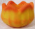 Salt Cellar - Lotus - American Made (Candy Corn Satin)