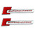2pcs OEM Supercharged Badge Emblems 3D Decal for Audi TT A3 A4 A5 A6 A7 A8 Q3 Q5 Q7 S4 S6 S5 RS5 Chrome Red