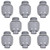 FirmiBang Liquid Tight Connector 3/4 in - Non-Metallic Electrical Conduit Fittings, UL Listed PVC Conduit Fitting (Straight, 8 Pack)
