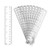 cobee Mini Ruler 6 Inch 15cm, 10 Pcs Straight Ruler Transparent Plastic Ruler with Inches and Centimeters, Measuring Tool for Students School Kids Classroom Office Supplies
