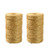 UUsave 656 Feet Natural Jute Twine Best Arts Crafts Jute Rope Gift Twine Christmas Twine Durable Packing String for DIY Crafts Festive Decoration Gardening Applications (2mm)