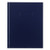 Rediform Business Notebook with Cover, College Rule, 9.25 x 7.25 Inches, Blue, 192 Page Pad (A982)