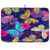 Butterfly Blue Dish Drying Mat for Kitchen Counter Reversible Microfiber Absorbent Dish Drying Pads Dry Dish Drainer Mat 18 x 24 in