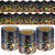 99 Feet Confetti Bulletin Board Borders 3 Rolls Confetti Scalloped Border Trims Decorative Classroom Bulletin Board Rolled Trim Back to School Decoration for Home Classroom School Office Decoration