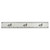 Azeeda 'Fox' 30cm (12 Inch) White Plastic Ruler (RL00066514)