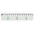 Azeeda 'Dancing Musical Snakes' 15cm (6 Inch) White Plastic Ruler (RL00072009)