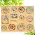 Dilobio Bead Boards for Jewelry Making, Bamboo Jewelry Design Board for Jewelry Bracelet Making, Beading Trays Jewelry Design Mats for Jewelry Making, Bracelet, DIY Design