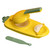 Bayrouth 2 in 1 Dumpling Maker Press, Portable Manual Dumpling Maker, Dumpling Press, Dumpling Mold, Dumpling Maker Machine, Empanadas Maker Press-Yellow