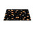 LB Halloween Bathroom Mat Pumpkin Skull Ghost Cat Bat Bath Rugs Trick or Treat Black Brown Bath Mat,Soft Memory Foam 16x24
