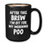 Bubble Hugs Caffeine Lovers Coffee Mug 15oz Black - after brew - Coffee Drinker Enthusiast Caffeine Addict Roast Caffeinated Arabica Corporate Worker