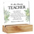 Teacher Appreciation Gifts to My Amazing Teacher Desk Decor Thank You Teacher Acrylic Desk Plaque Sign with Wood Stand Home Office Desk Sign Keepsake Present for Teachers Teacher Appreciation Gifts to My Amazing Teacher Desk Decor Thank You Teacher Acrylic Desk Plaque Sign with Wood Stand Home Office Desk Sign Keepsake Present for Teachers