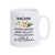 Coffee Mug Coffee Tea Cup Funny Words Novelty Gift Present White Ceramic Mug for Christmas Thanksgiving Festival Gift Present Friends