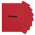 50 Pieces 8.5" x 11" Red Cardstock, Heavyweight Cardstock Sheets Blank Invitation Paper Greeting Cards Printable, 74lb Cover 200 GSM