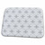 3dRose Vintage grey fleur de lis wallpaper connected in diamond... - Dish Drying Mats (ddm-171853-1)