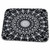 3dRose Grey Polygonal Mandala - circular graphic design - Dish Drying Mats (ddm-301912-1)