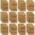 Bible Verse Notebook Religious Motivational Notepads Small Pocket Journal Inspirational Notepads Christian Scripture Notebooks for Office School Travel Supplies, 3.5 x 5 Inch (Kraft Color, 48 Pcs)
