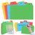 96 Pieces 5x8 Index Card Dividers with Tabs Index Cards Guides Index Card Dividers Index Card Organizer 5x8 Large Index Cards with Alphabet Sticker for Office Classroom Business