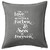 HARD EDGE DESIGN Love Between A Father and Son is Forever Grey Throw Pillow Cover