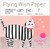 Flying Wish Paper - Write it., Light it, & Watch it Fly - SUFFRAGETTE KITTY - 5" x 5" - Mini Kits