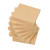 EOOUT 8 Pads Kraft Lined Sticky Notes 3x3 Inches Self-Stick Note Pads, 100 Sheets/Pad, Super Adhesive Memo Pads, Brown Sticky Notes, Easy to Post Notes for Study, Works, and Daily Life