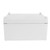 ABS Plastic Outdoor Junction Box with Mounting Plate IP67 Waterproof Electrical Box for Power Distribution