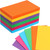 300 Pcs Colored Blank Index Note Cards Assorted Neon Color Blank Flash Cards Colorful Study Notecards Flashcards for Studying Organizing Lists for Office School Supplies (Bright Colors, 3 x 5 Inch)